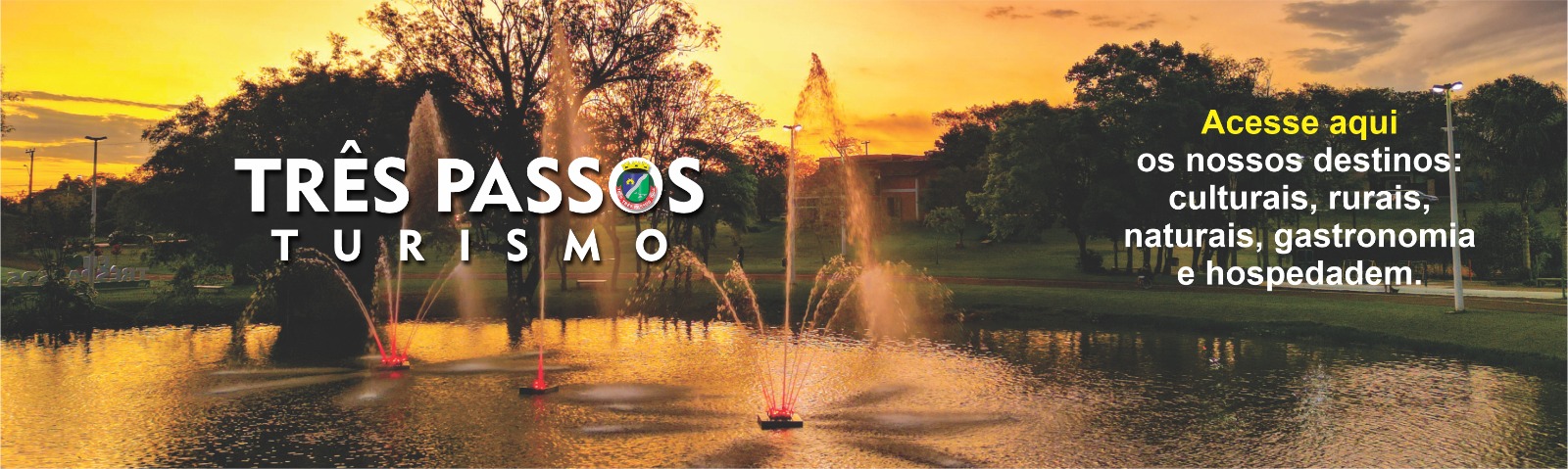 Logotipo do Turismo em Três Passos